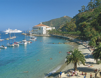 Descanso Beach in Avalon on Catalina Island