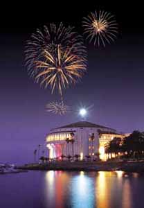 Fireworks on Catalina Island